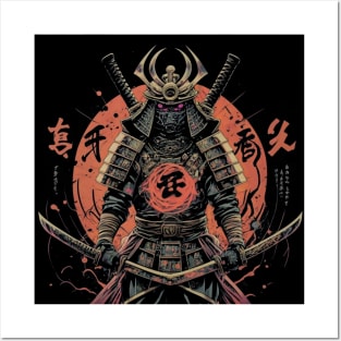 Japanase Samurai Posters and Art